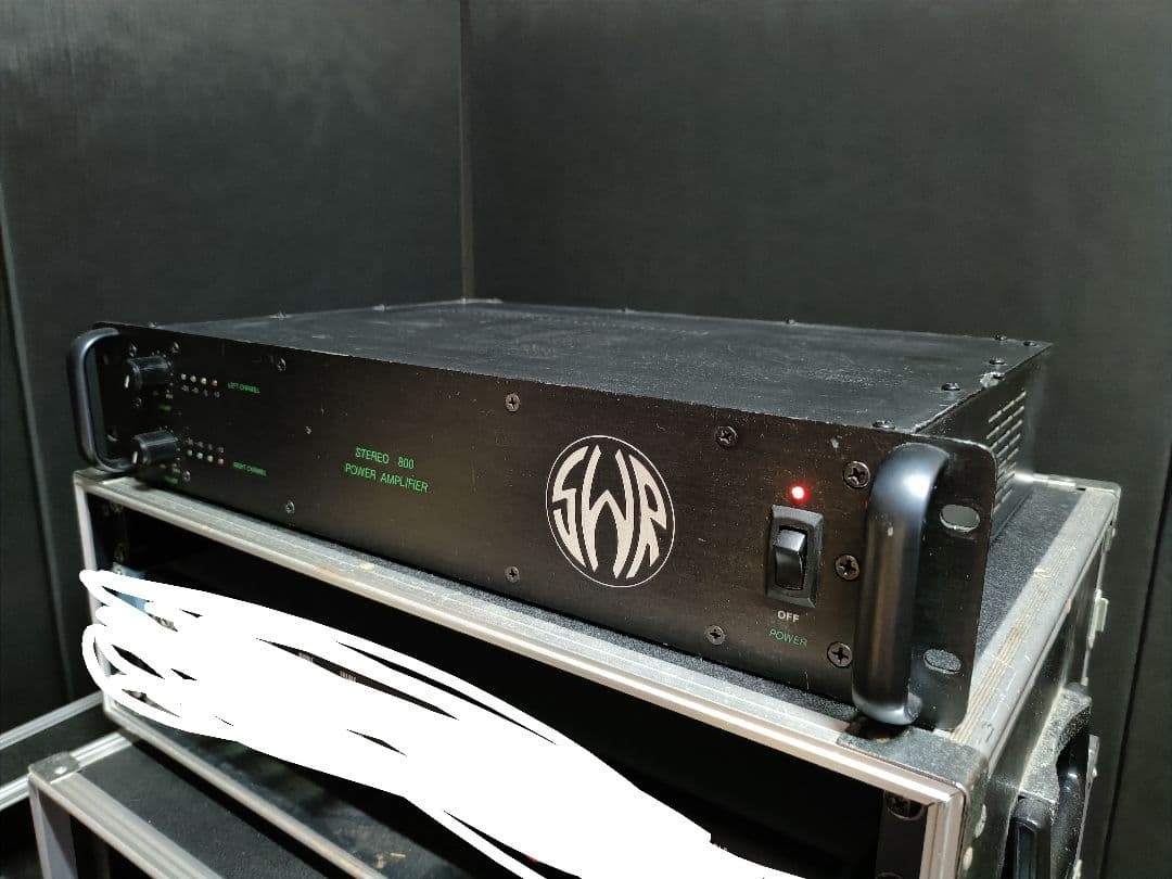 【廃盤品・動作OK】SWR STEREO 800 パワーアンプ ヴィンテージ品