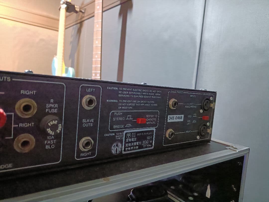 【廃盤品・動作OK】SWR STEREO 800 パワーアンプ ヴィンテージ品