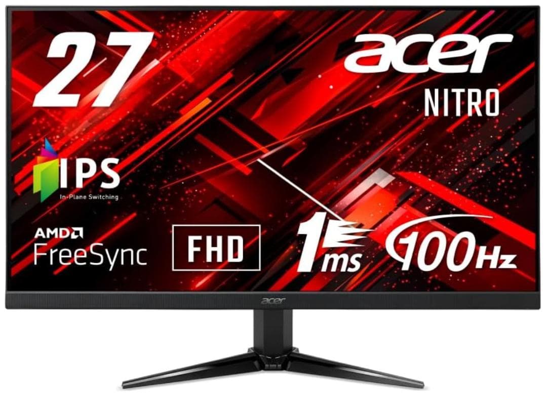 【新品未開封】Acer ゲーミングモニター QG271Ebmiix 27インチ