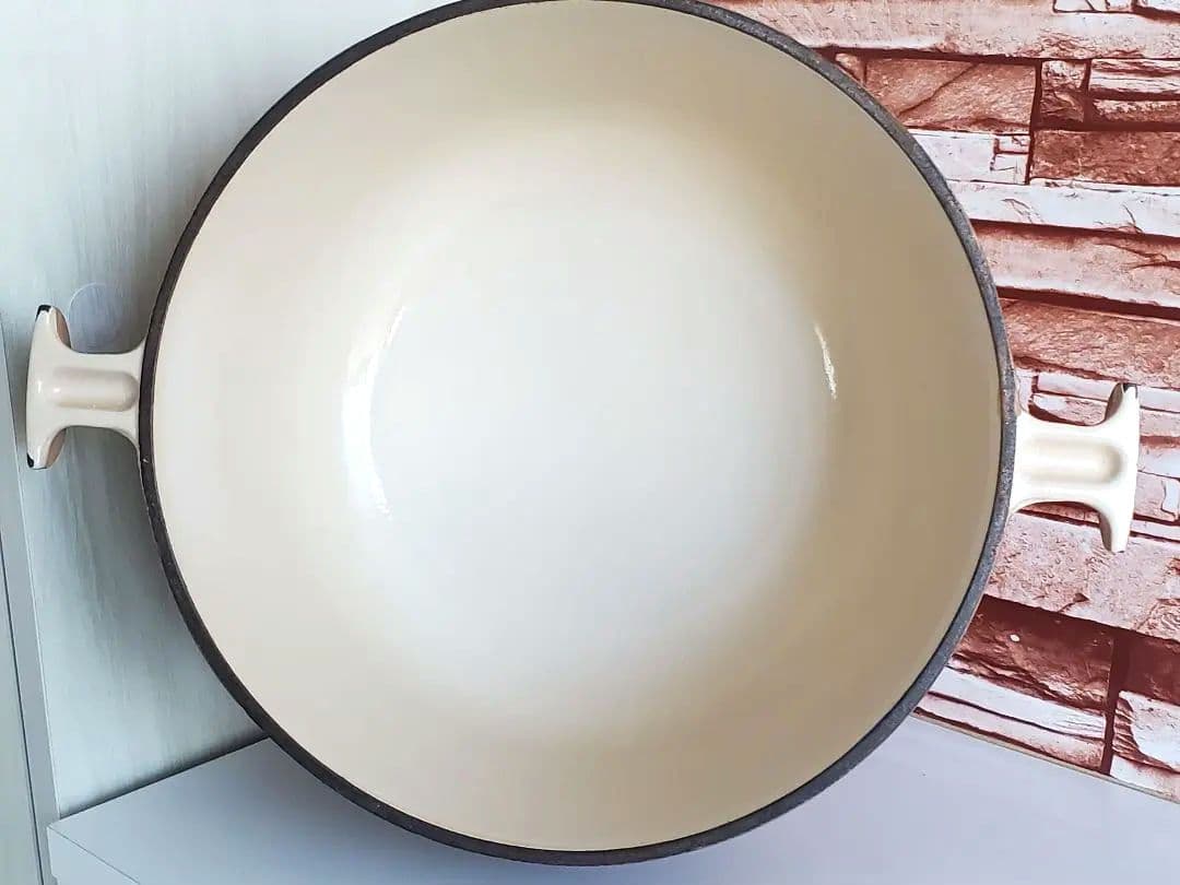 【希少品】ル・クルーゼ Enzo Mari エンツォ マリ　大型26㎝