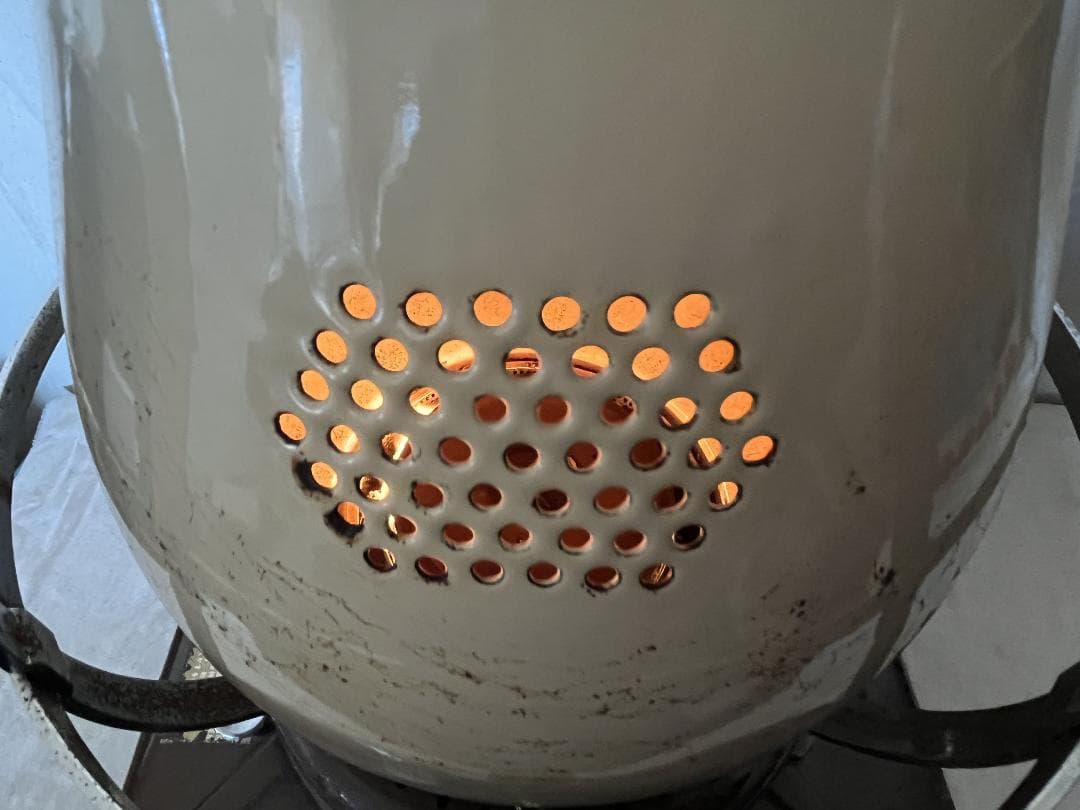 【ニッセン】 OEM東芝のストーブ KAW-50HS ダークブラウン 動作確認済