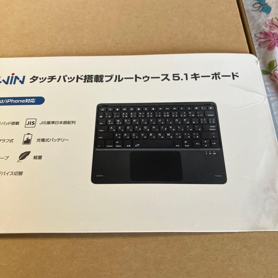 WIN タッチパッド搭載Bluetoothキーボード 5.1