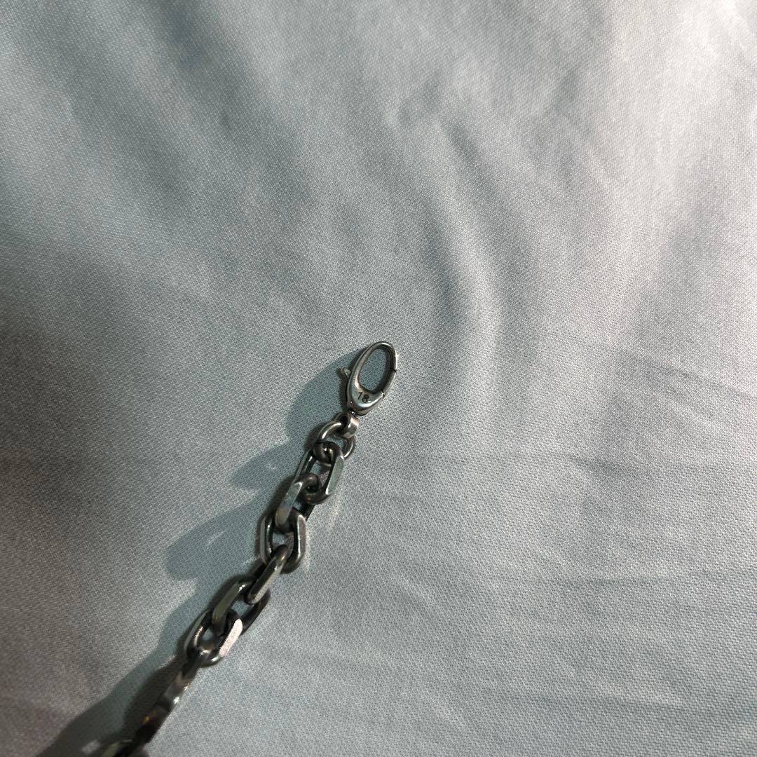 GUCCI インターロッキング　シルバー925 18号