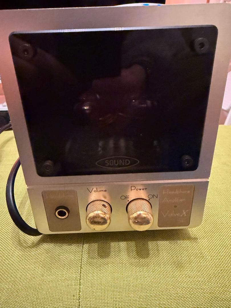 東京SOUND Valve X SE 真空管ヘッドフォンアンプ　ジャンク扱い