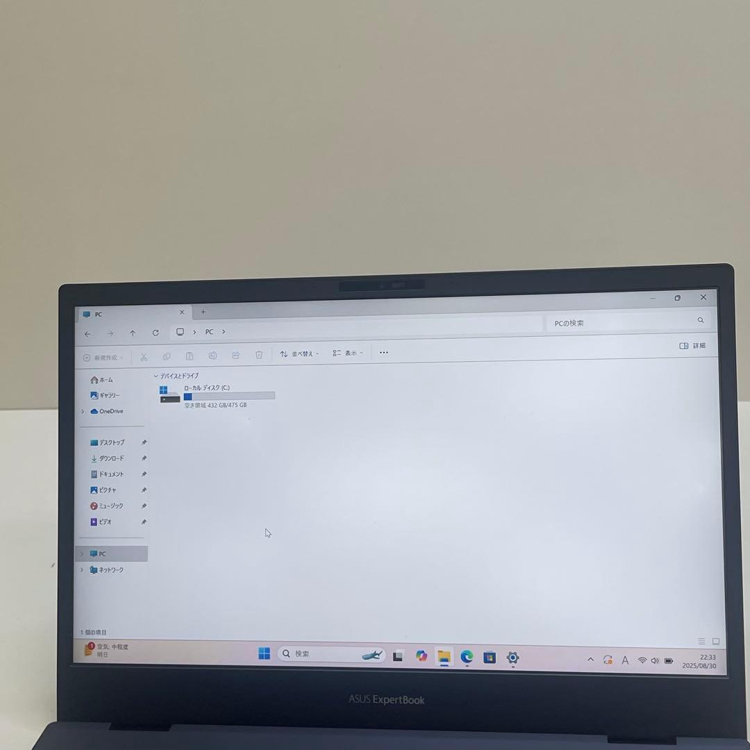 Windowsノート本体 #192 ASUS ExpertBook B3302CEA i5 -1135G7