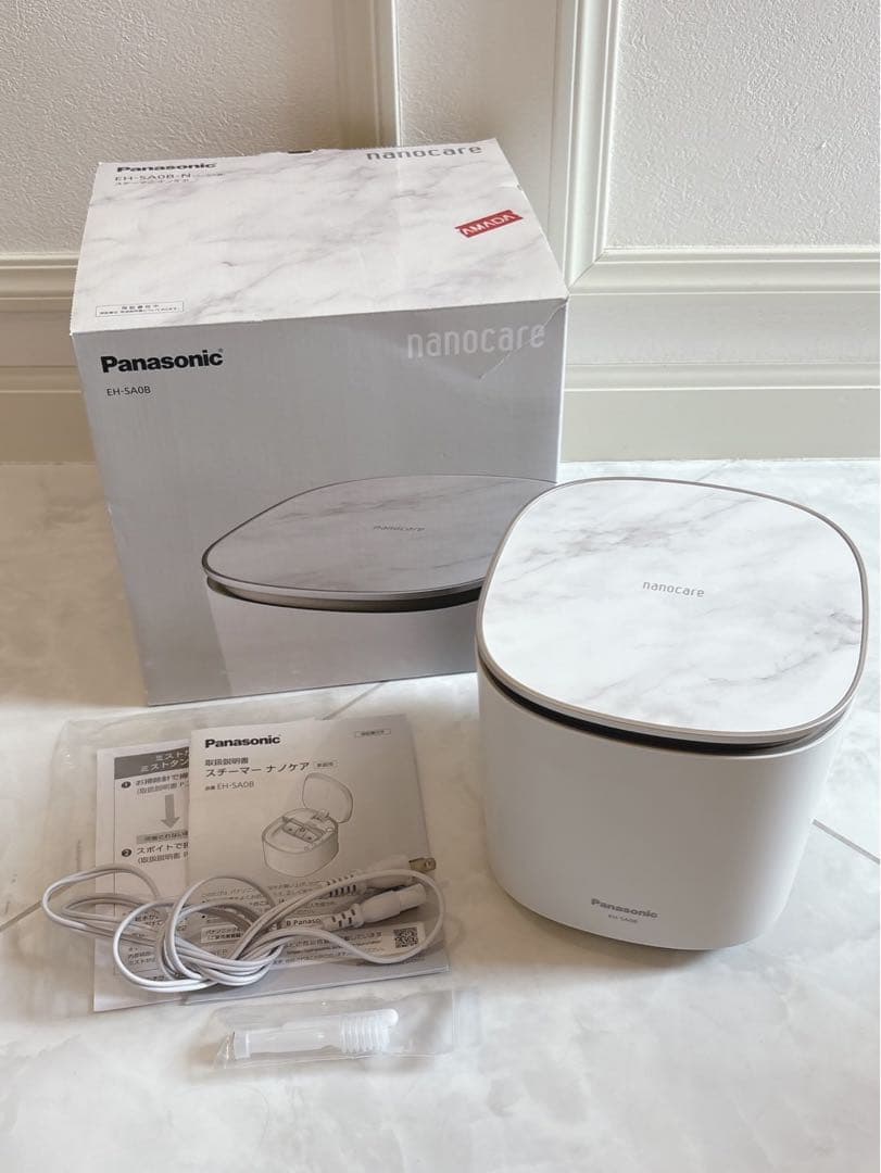 Panasonic スチーマーナノケア 美顔器 EH-SA0B 箱付き