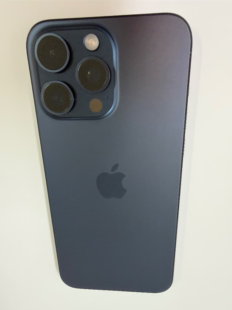 iphone 15 promax 256GB バッテリー99%ブルーチタニウ ム