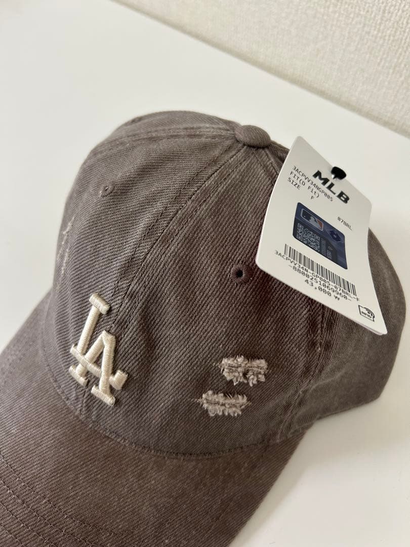 MLB ドジャース キャップ カリナ 着用モデル　韓国限定　Dodgersトレカ