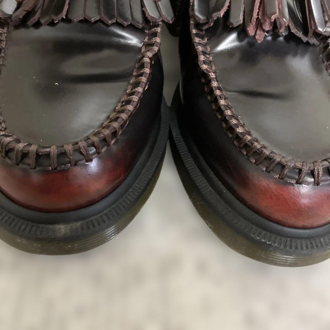 ドクターマーチン エイドリアン ローファー チェリーレッド UK5