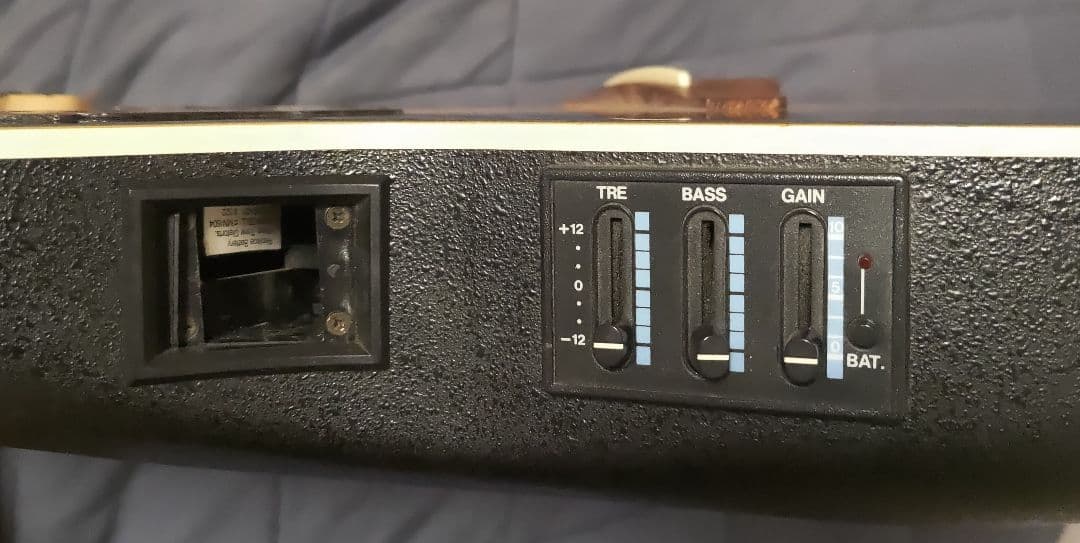 Ovation Celebrity Deluxe ハードケース、ストラップ付き