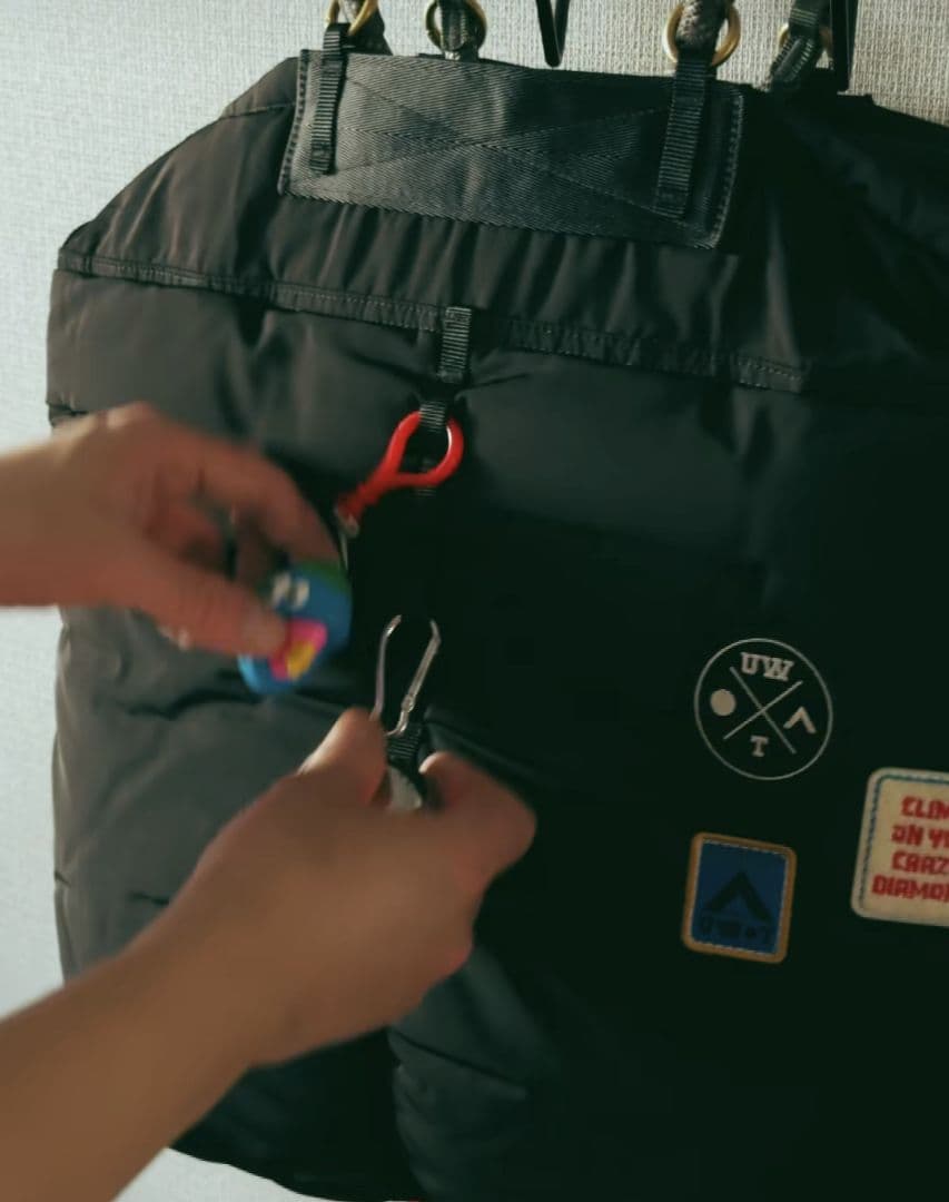 Topologie X Universal Works Helmet Bag黒