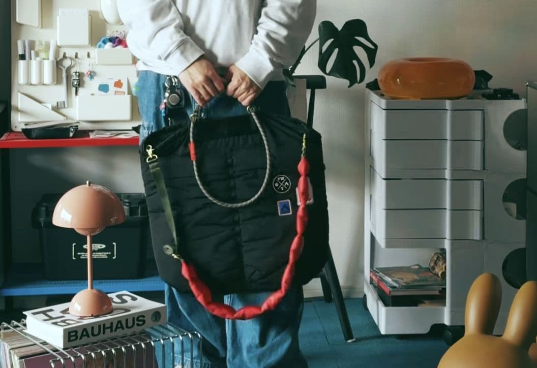 Topologie X Universal Works Helmet Bag黒