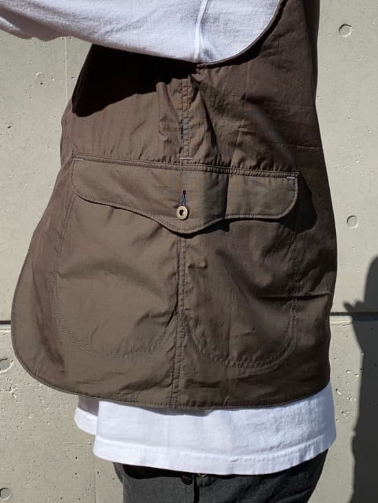 Post Overalls エンドオンエンド中綿ベスト／カバーオールo’alls