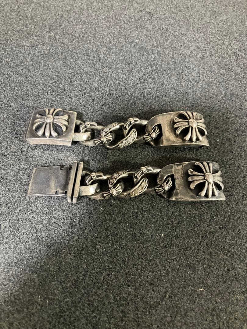 シルバー925 クロスモチーフ ウォッチバンドブレス