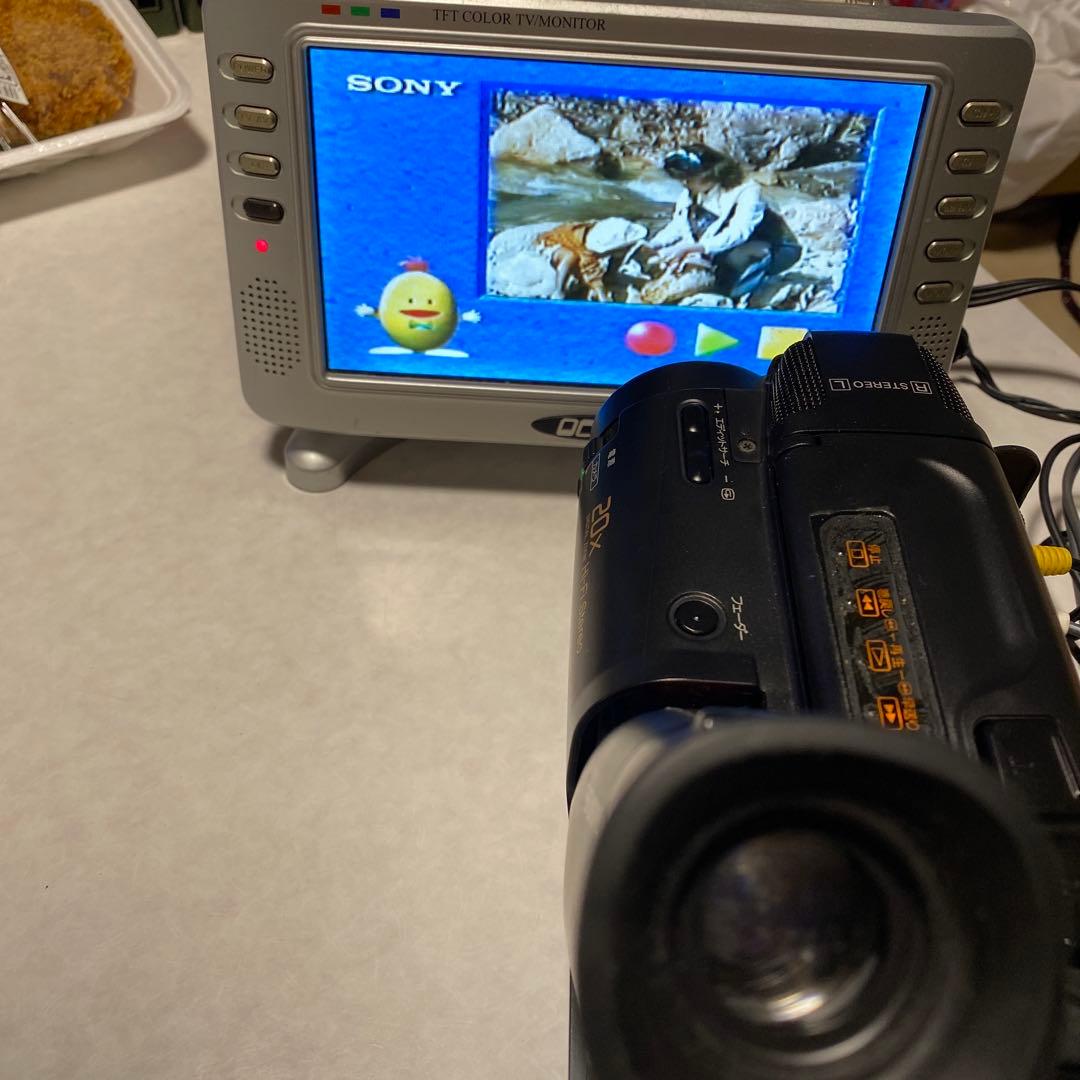 動作品　SONY VideoHi8 HANDYCAM CCD-TR850 ⑦