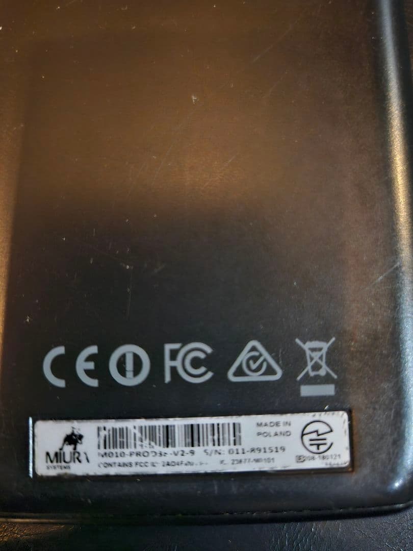 AirPay エアペイ aIcカードリーダーと、対応プリンターのセット
