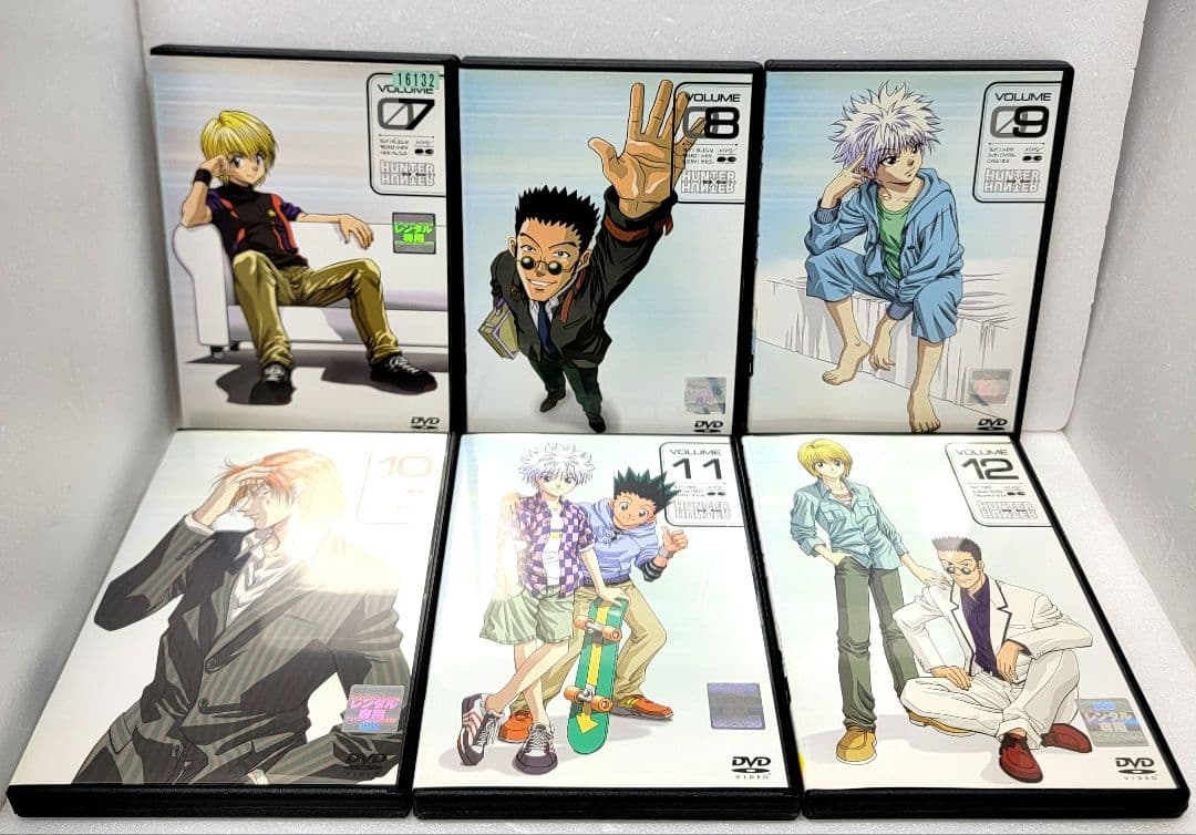 【新品ケース収納】　HUNTER×HUNTER (1999年版) DVD全13巻