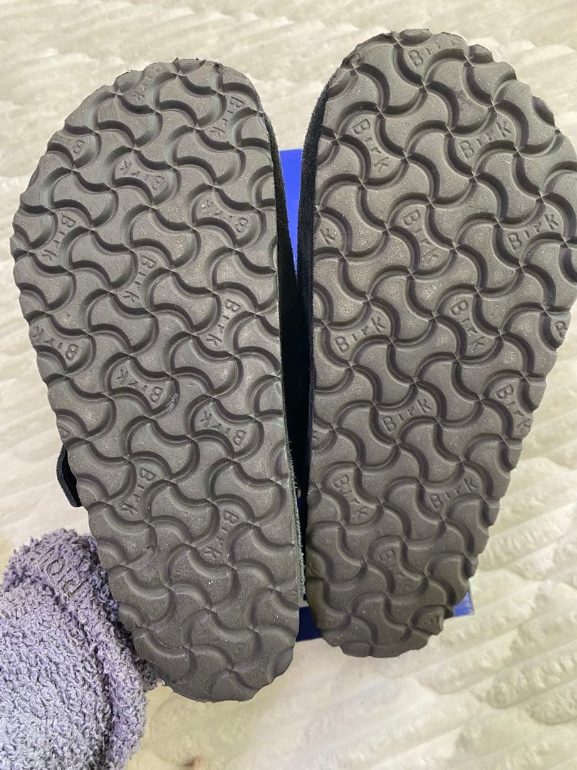 ビルケンシュトック ボストンシェアリング　スエードブラック　36 23cm