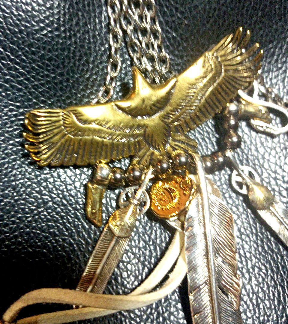 超*s様 お値下げ未使用フェザーネックレスSilver925刻印