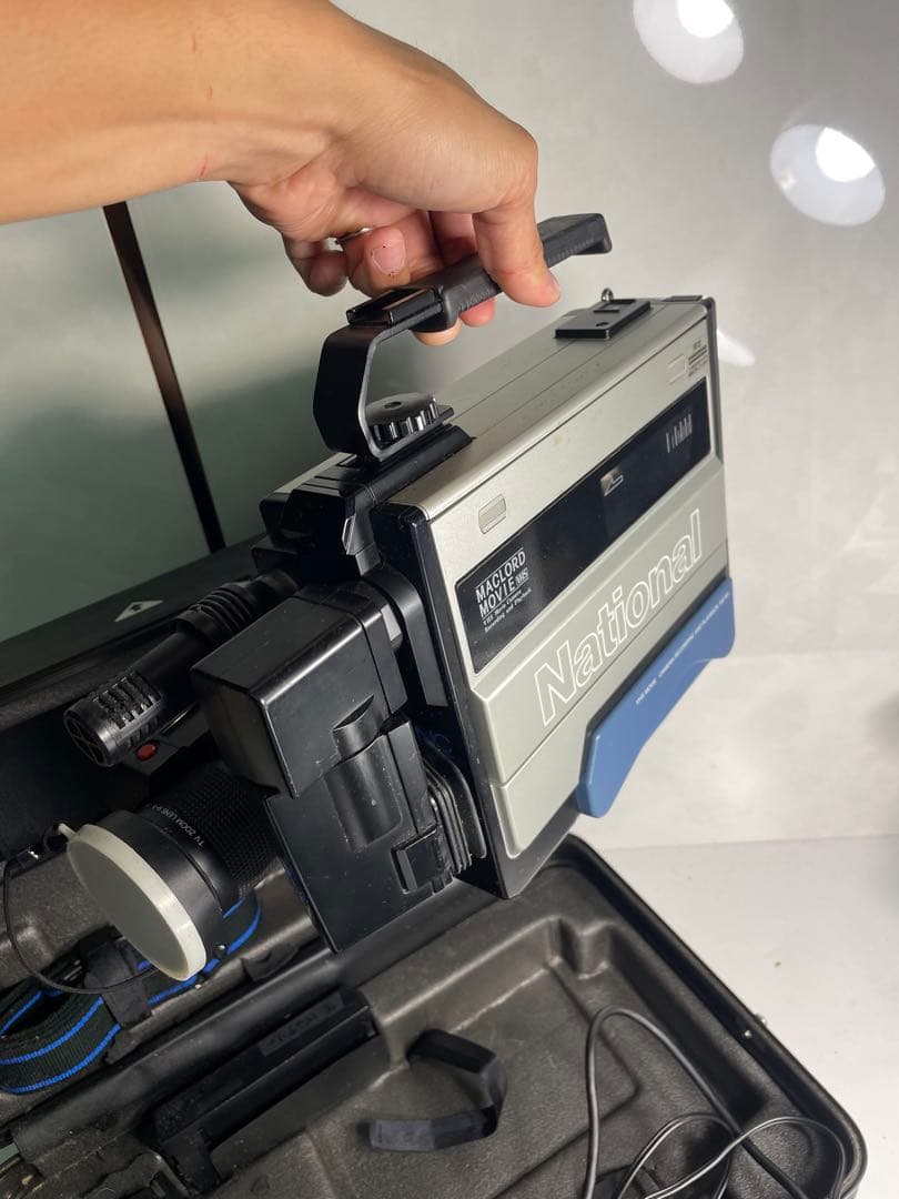 National VHSビデオカメラ Maclord Movie ケース付