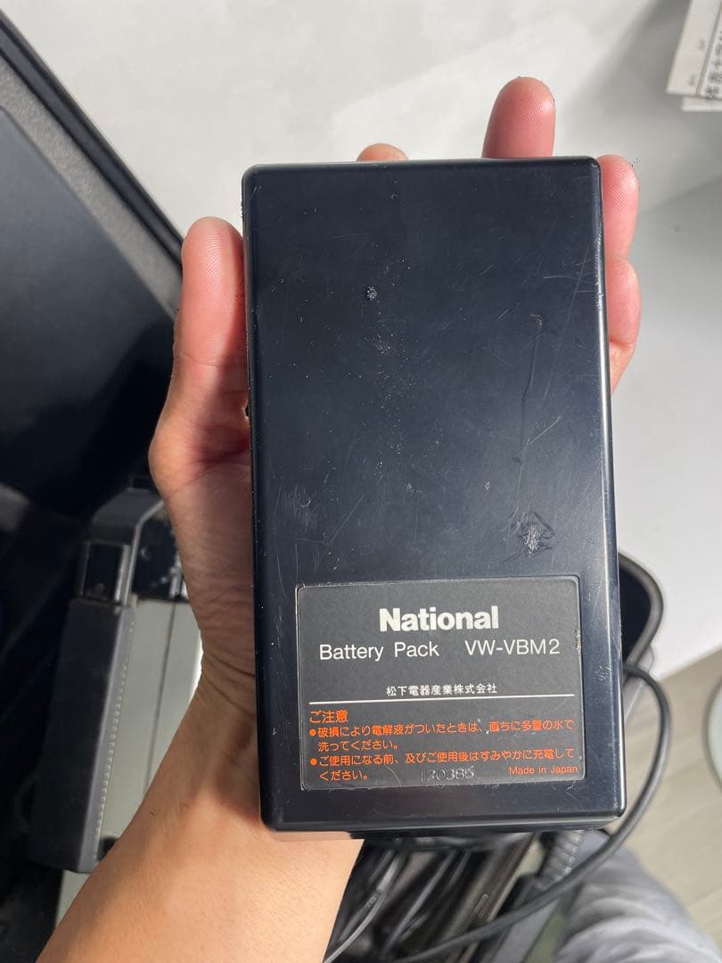 National VHSビデオカメラ Maclord Movie ケース付