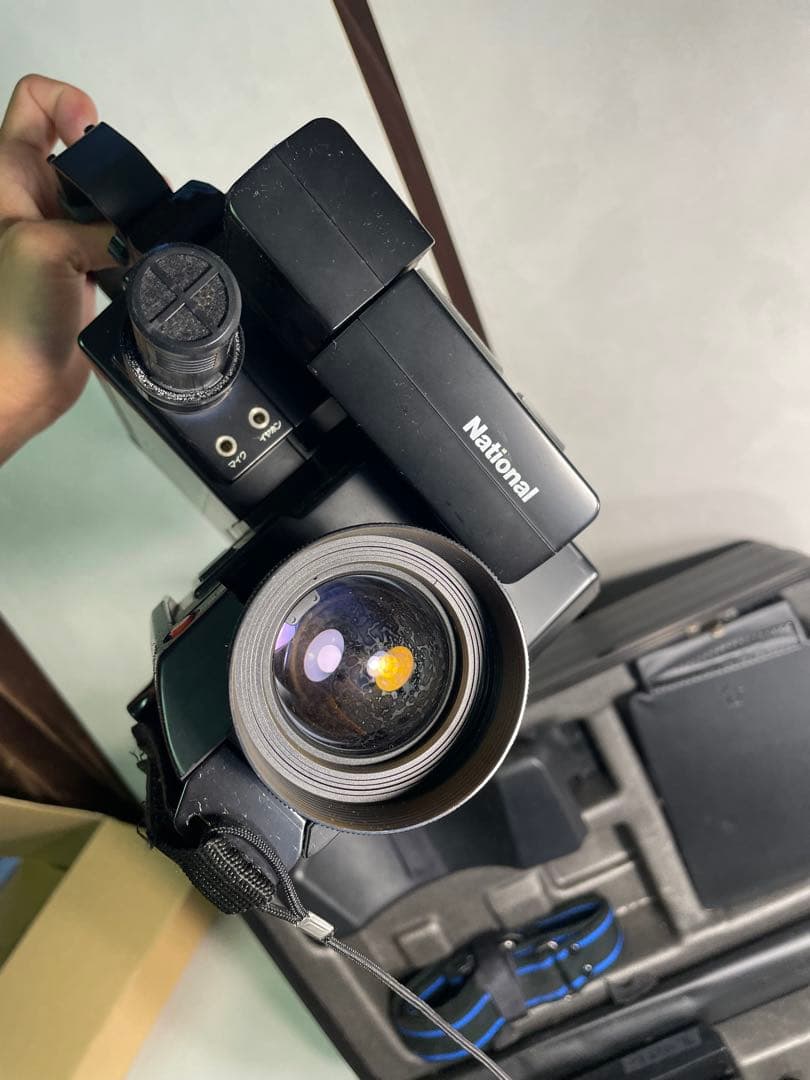 National VHSビデオカメラ Maclord Movie ケース付