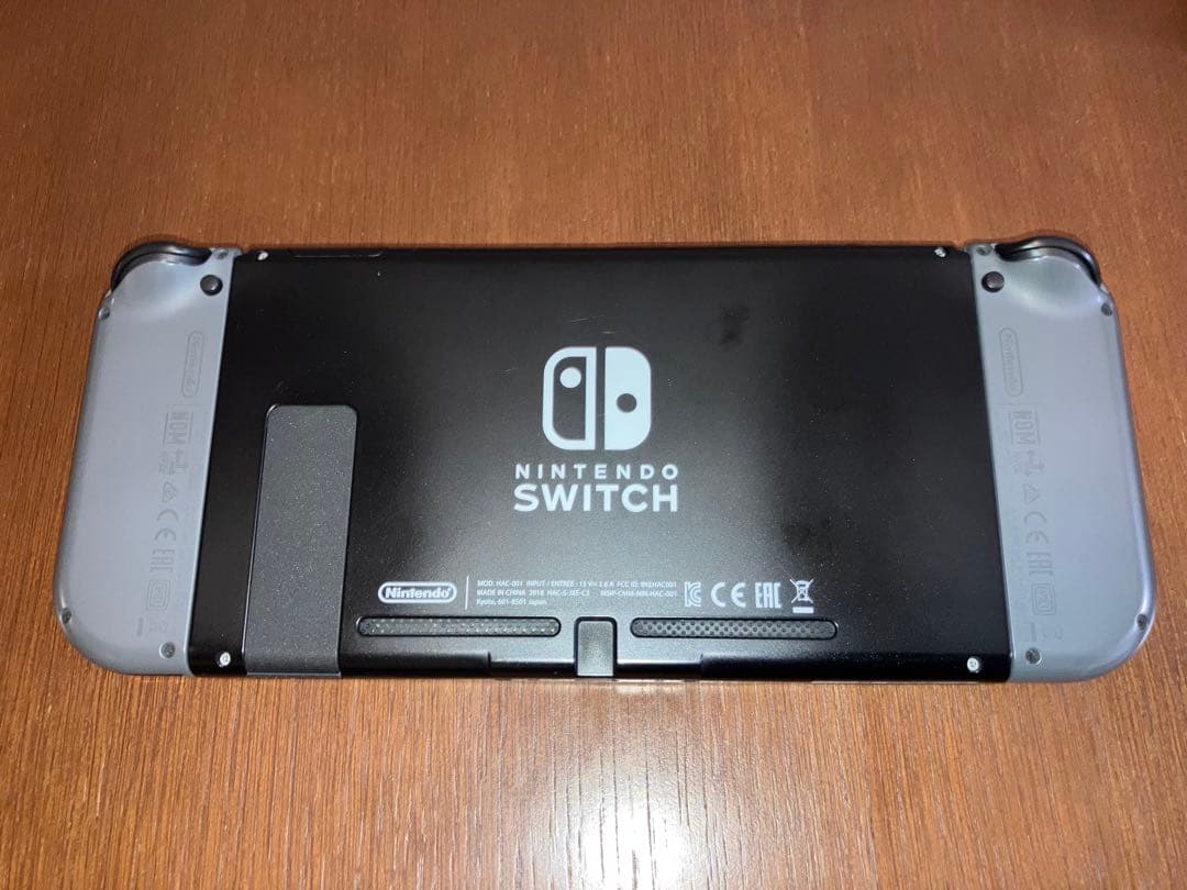 【訳あり】Nintendo Switch 本体 グレー 付属品あり スイッチ