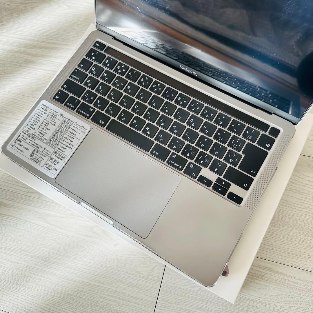 【美品】MacBook Pro M1 13-inch 2020／16GB／1TB