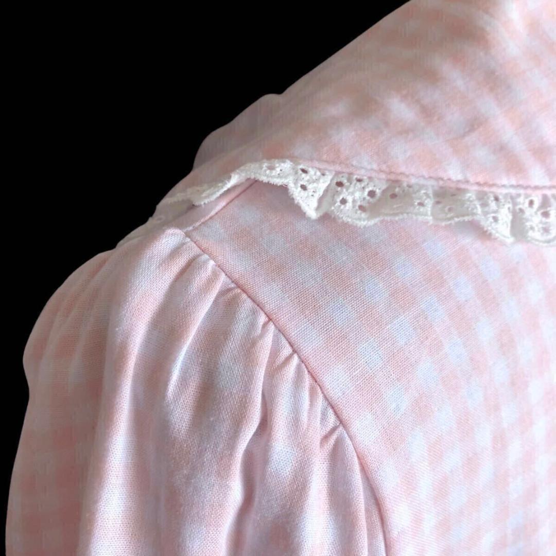 新品⭐️ツモリチサト スリープ チェック パジャマ ピンク Lサイズ 綿100%