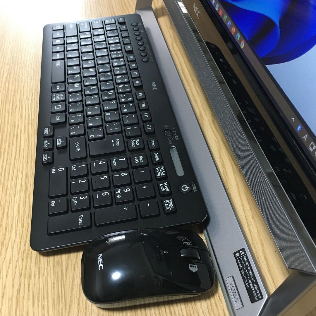 NEC VALUESTAR 地デジ 一体型 デスクトップ Win11 21.5'