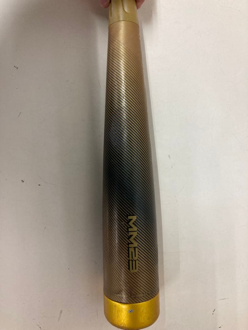 ssk mm23 ウレタン　軟式バット ゴールド ブラック