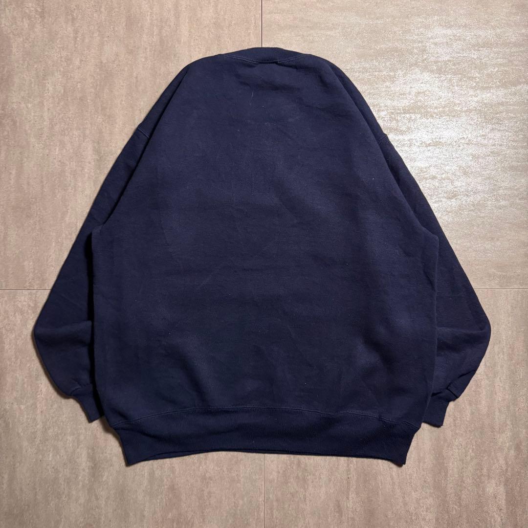 【90's】USA製 RUSSELLATHLETIC ネイビー無字スウェットXL