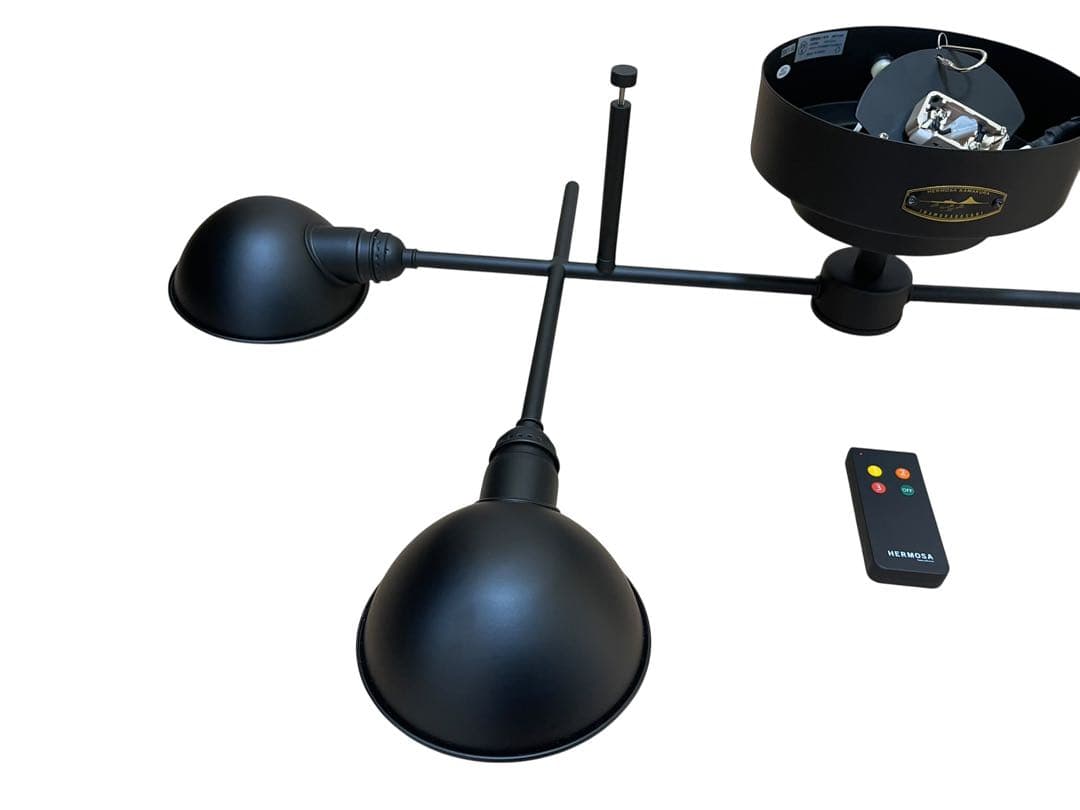 【美品】ハモサフィーノ4 HEMOSA FINO4 4灯 ブラック ライト