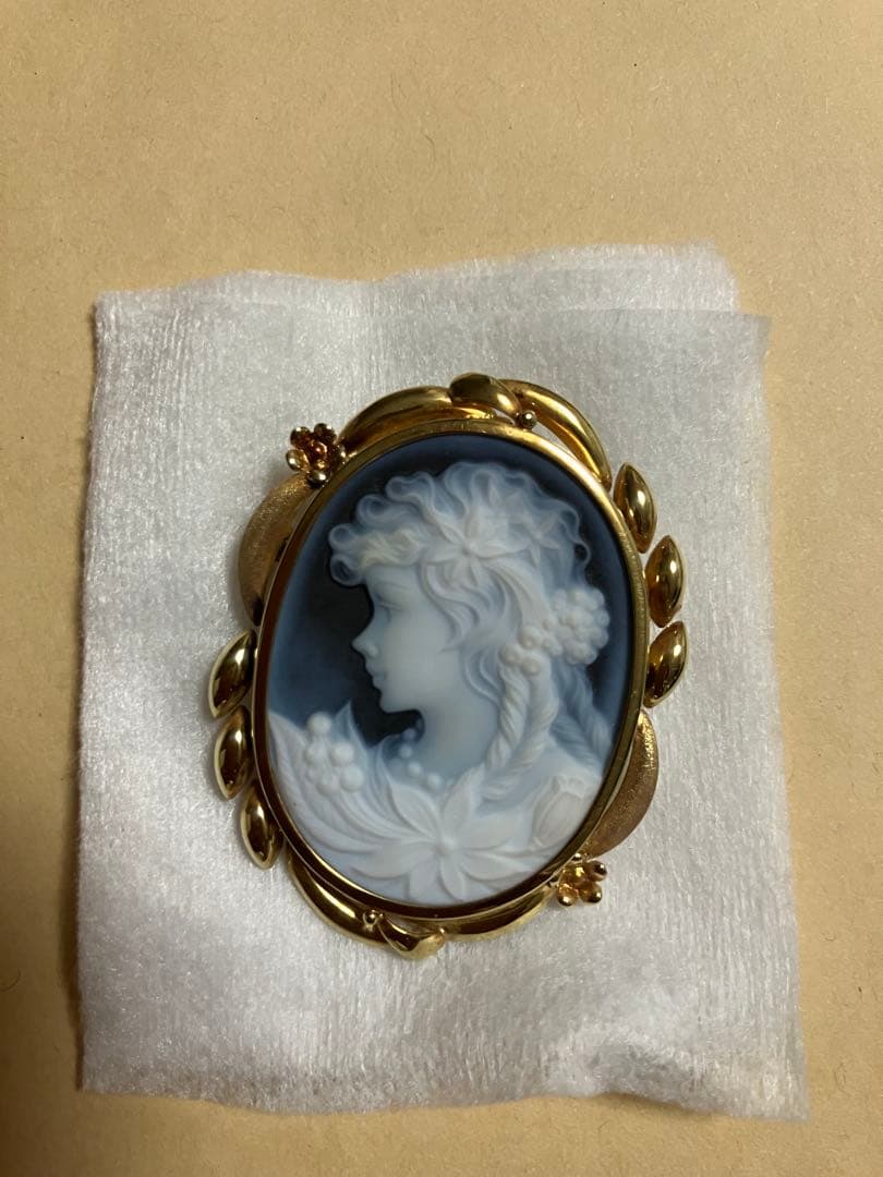カメオブローチ・ペンダント F.W 