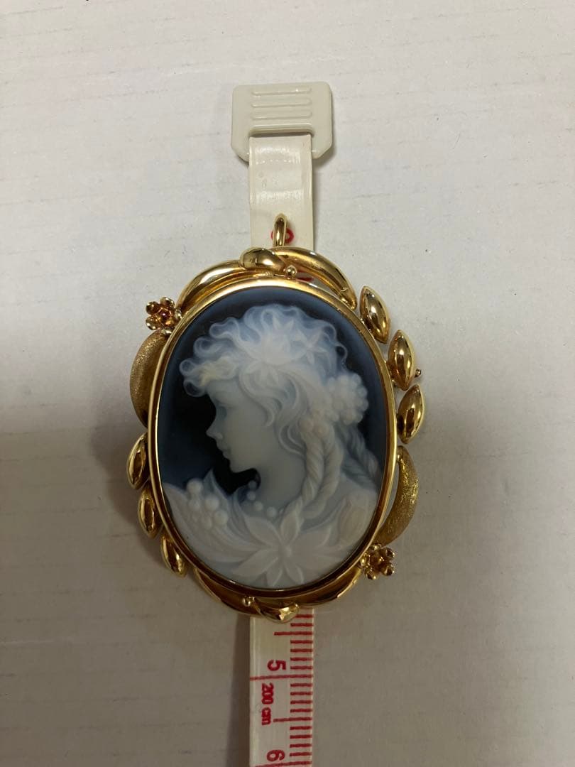 カメオブローチ・ペンダント F.W 