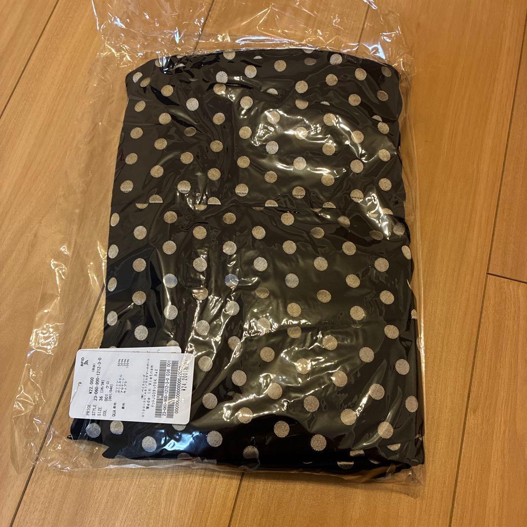 ！はな！【新品タグ付】IENA☆ドットフレアスカート（36）