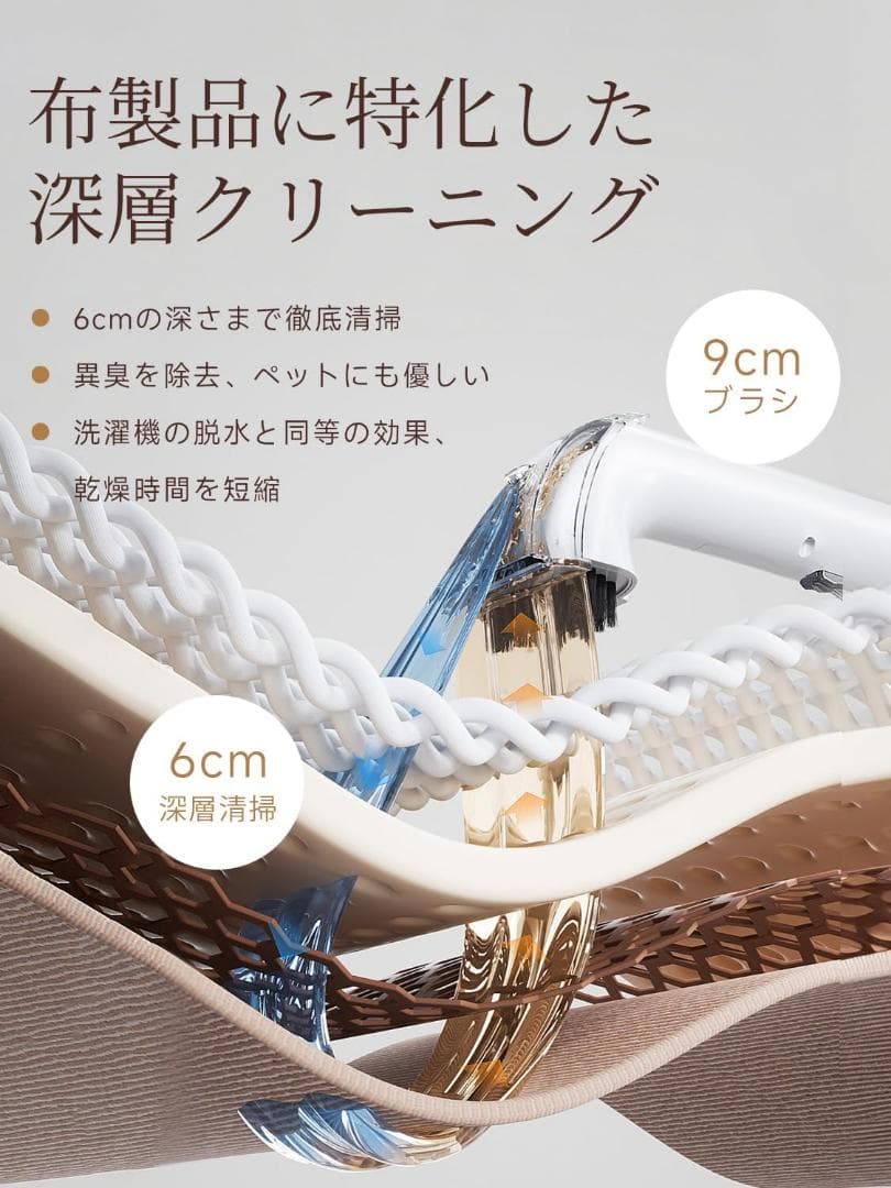 ⭕️リンサークリーナー⭕️ 超強吸引力 カーペットクリーナー 自動洗浄 布洗浄機