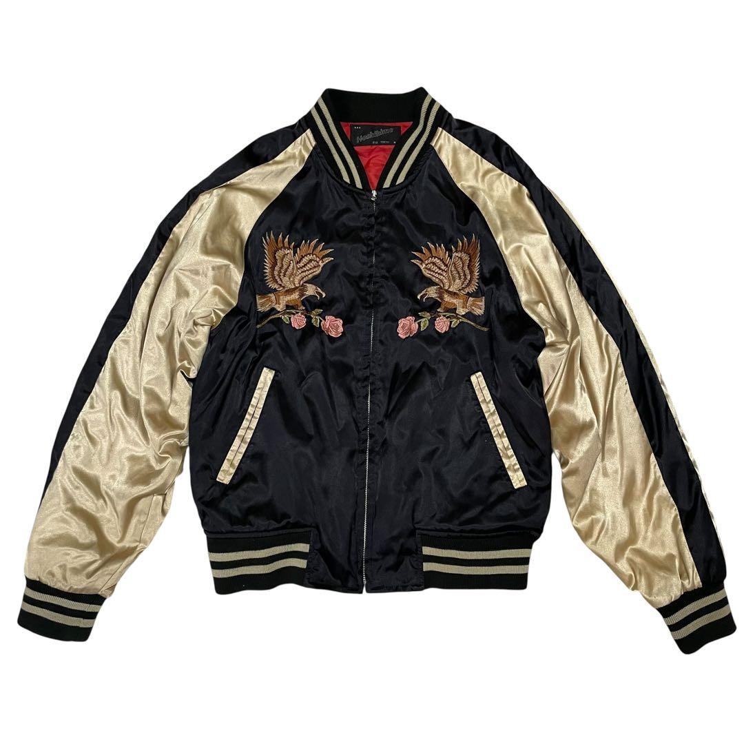 HOSHIHIME　スカジャン　スタジャン　ブルゾン　刺繍　鷹　鷲　横須賀