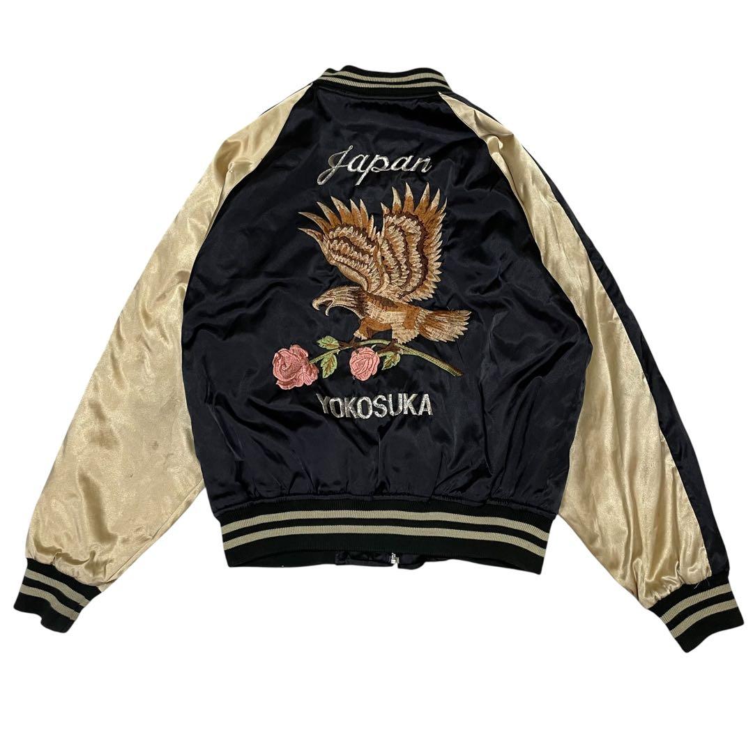 HOSHIHIME　スカジャン　スタジャン　ブルゾン　刺繍　鷹　鷲　横須賀