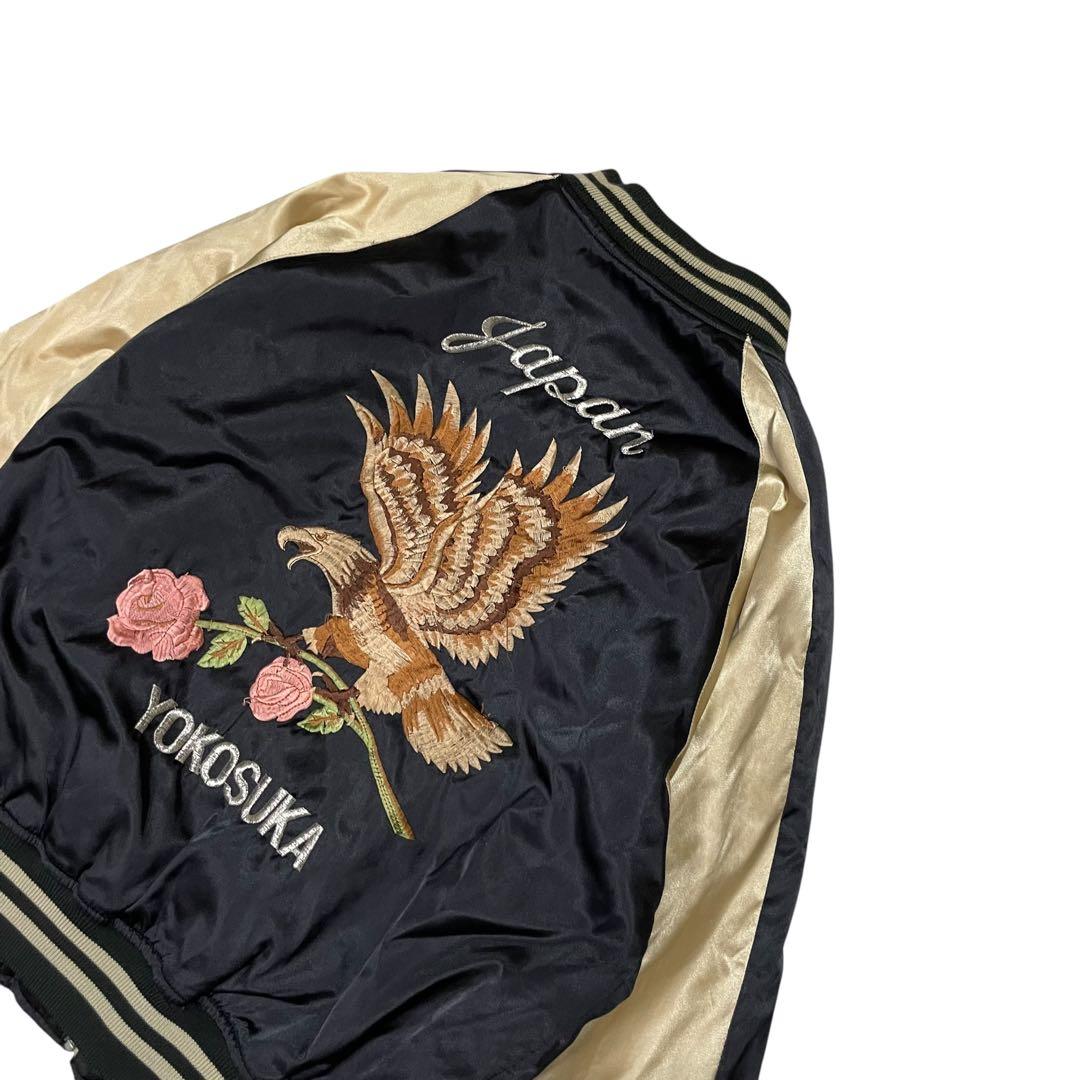 HOSHIHIME　スカジャン　スタジャン　ブルゾン　刺繍　鷹　鷲　横須賀