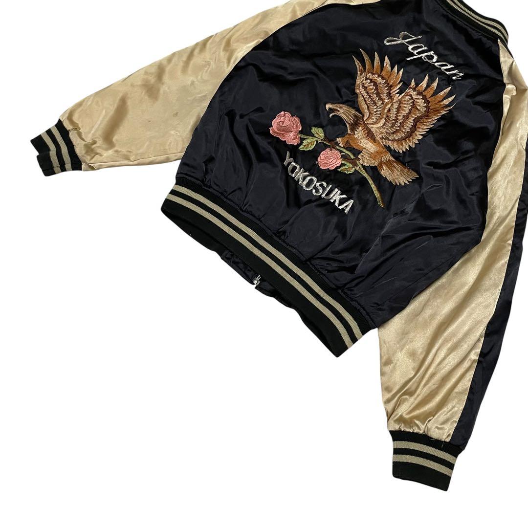 HOSHIHIME　スカジャン　スタジャン　ブルゾン　刺繍　鷹　鷲　横須賀