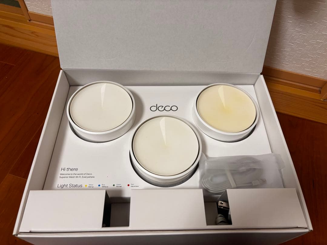 TP-Link Deco AX3000 メッシュWi-Fiルーター3台セット