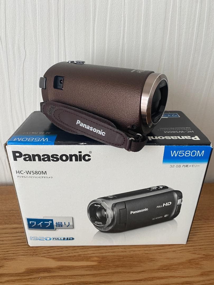 美品 パナソニック デジタルハイビジョン ビデオカメラ HC-W580M