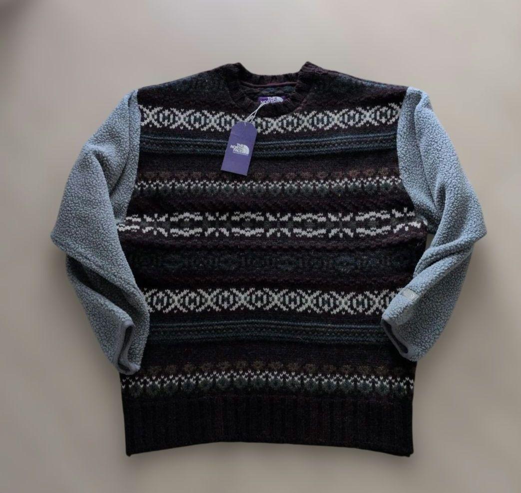 ノースフェイス パープルレーベル ニット セーター プルオーバーNT6254N