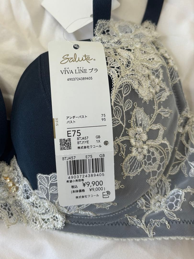 ワコール　サルート 57 G ニュールック　ブラショーツセット　E75L GB