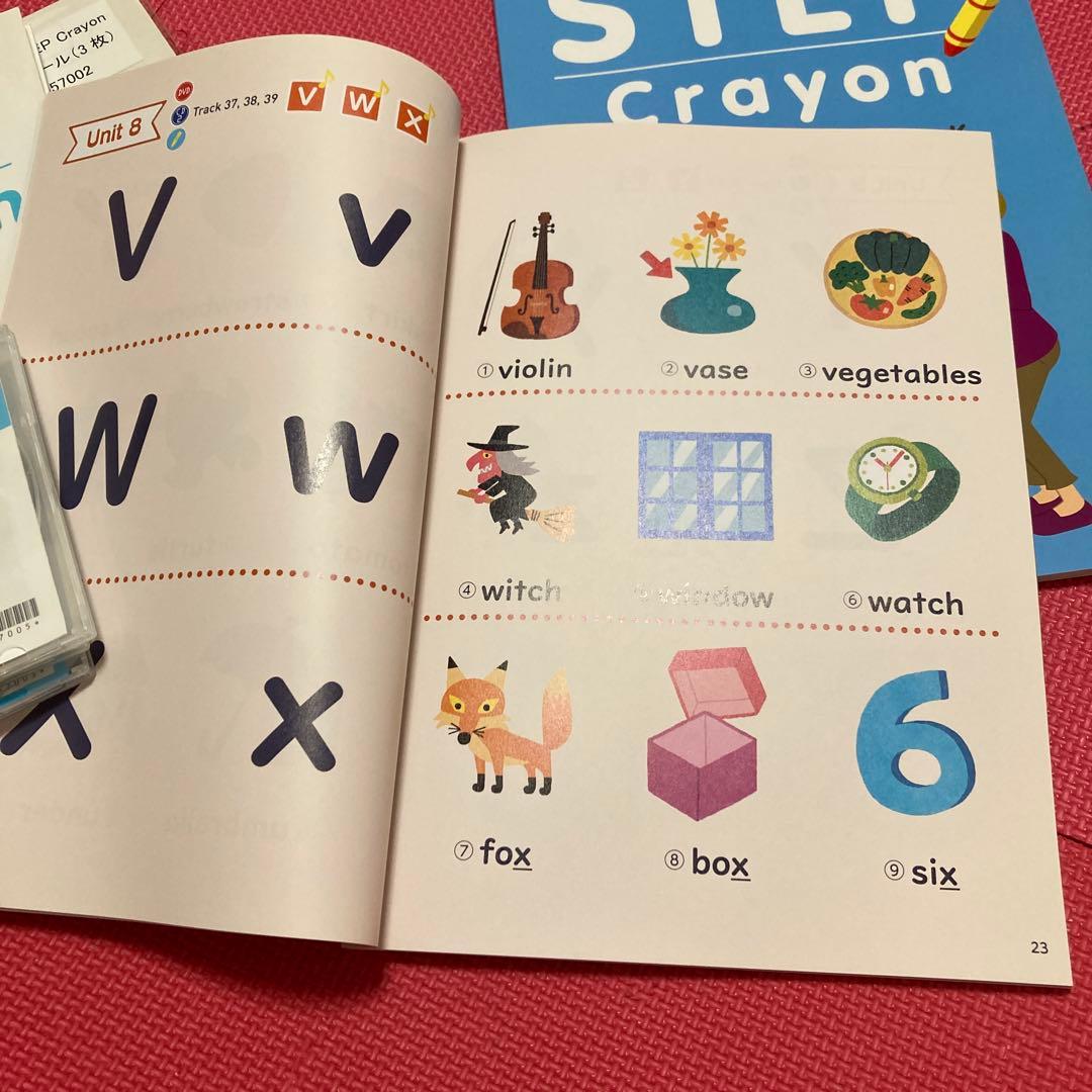 アルクKiddy cat英語教室　幼児、小学合計8年分教材と教師用指導マニュアル