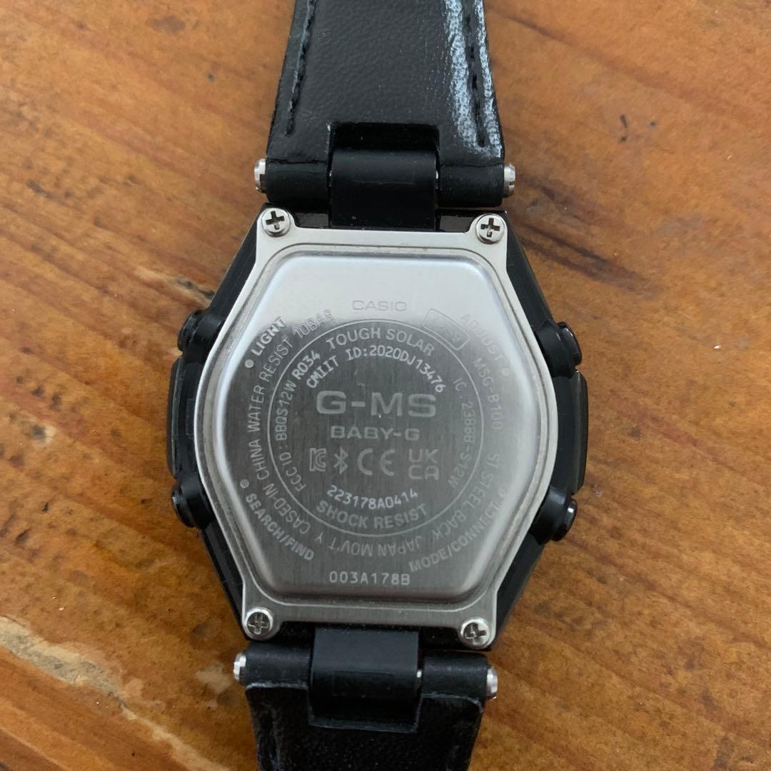 美品✨BABY-G CACIO カシオ　MSG-B100RL-1AJF