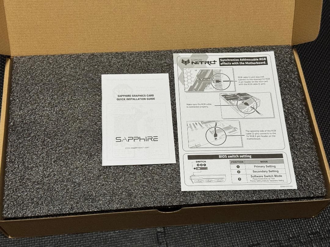 【美品】SAPPHIRE NITRO+ RADEON RX 5700XT 8G