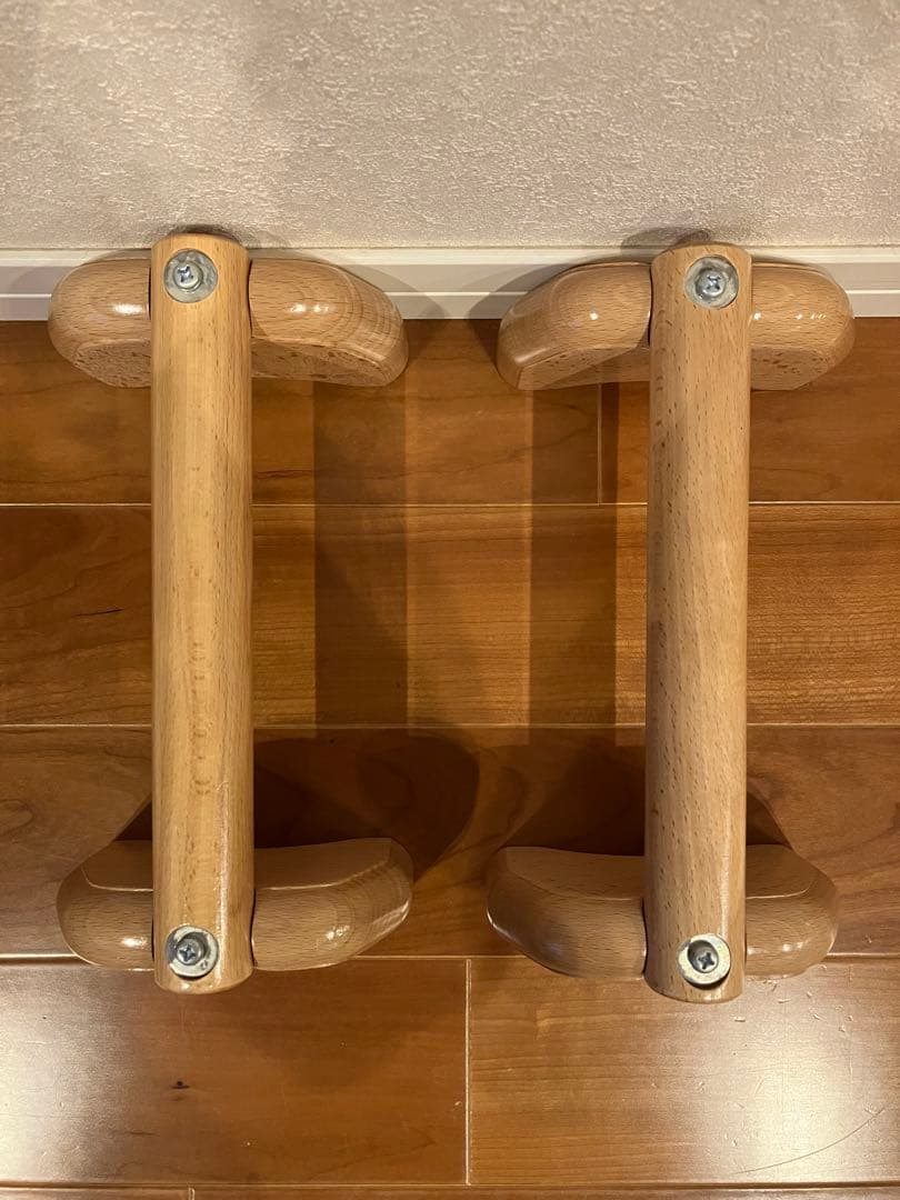 ☆美品☆ SASAKI 木製 プッシュアップバー