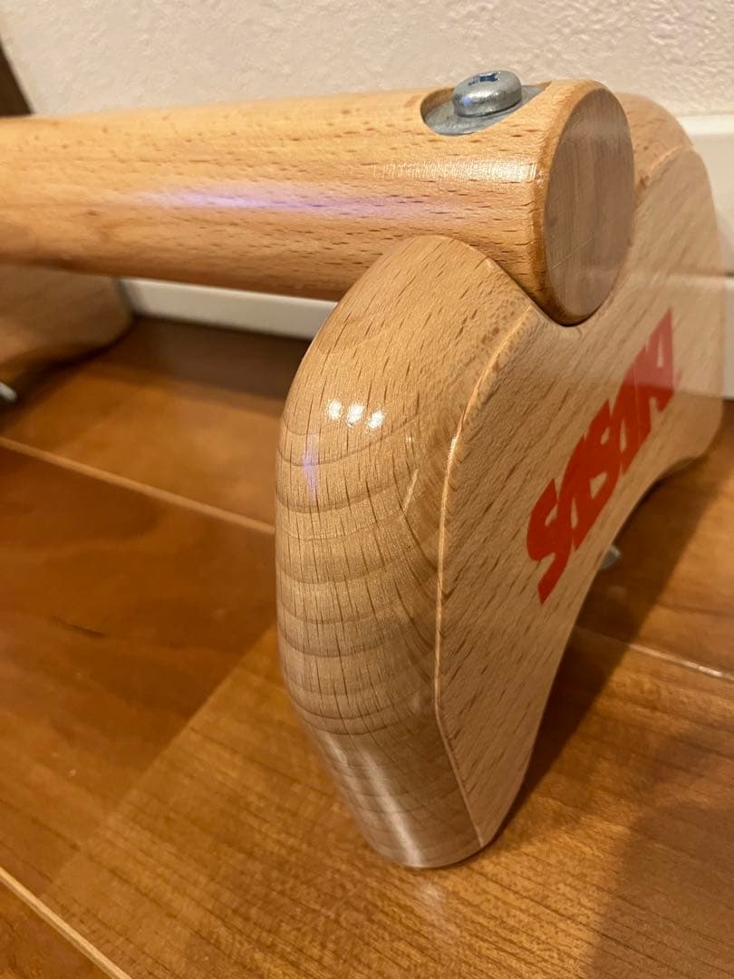 ☆美品☆ SASAKI 木製 プッシュアップバー